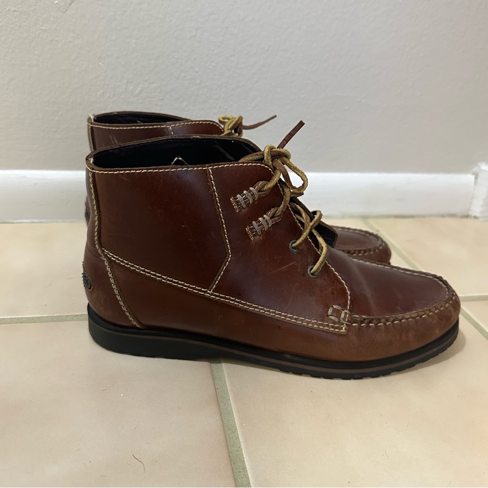 Vintage Bass & Co. leather ankle boots